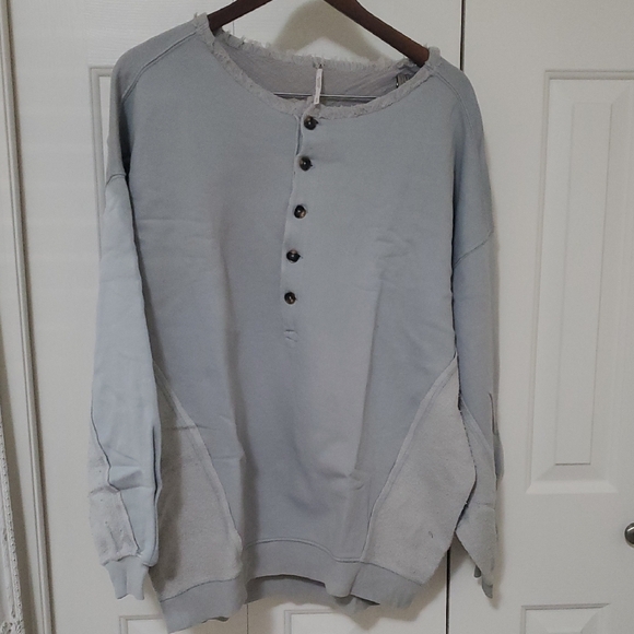 Free People Golden Off-the-Shoulder Sweater - Picture 4 of 10